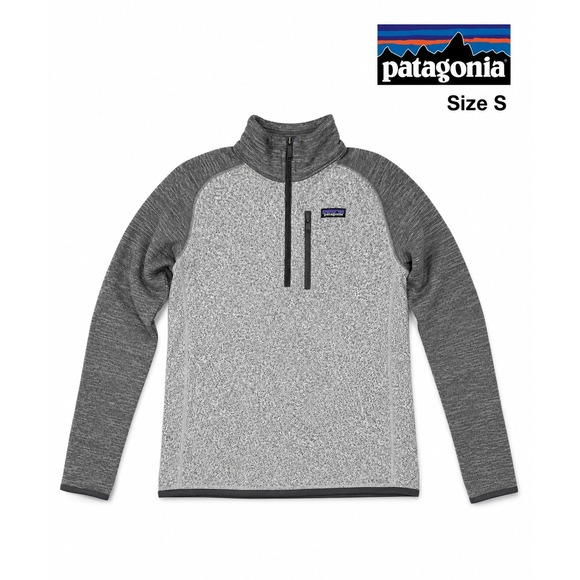 Patagonia Other - Patagonia Better Sweater 1/4 Zip Fleece Pullover Mens Small Gray Knit 25522FA18